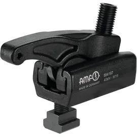 AMF Schraubstock Stahl 18 mm verschiebbar