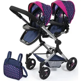 Bayer Twin Neo Einhorn Blau/Pink