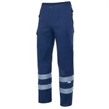 Velilla 159 Hose mit Bändern mit Mehreren Taschen, Marineblau, Größe XL