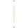 Nova Luce Elettra 1-flg. 300 cm gold