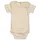 Engel - Baby-Body S/S - Merinounterwäsche Gr. 50/56 beige