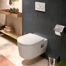 Hansgrohe EluPura Original S Wand-WC mit WC-Sitz Weiß SmartClean