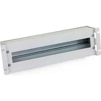 Triton RAB-JL-X02-A1 19" Schutzsch.leiste 3HE mit Hutschiene/Abdeckung, schwarz