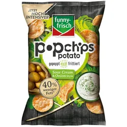 Funny-frisch Popchips Sour Cream & Onion Style 80G