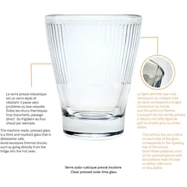 LA Rochère France Hugo Latte Macchiato Glas 0,21 l 6 St.