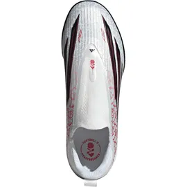adidas F50 League Laceless TF Kinder Cloud White/Core Black/Lucid Red 31