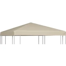 vidaXL Pavillondach 310 g/m2 3 x 3 m Beige