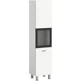 Möbel Boss Midischrank Boston 30 x 125 cm Weiß