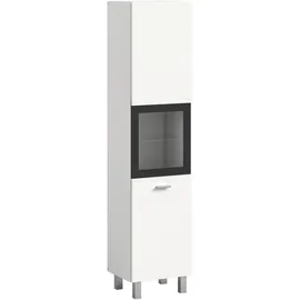 Möbel Boss Midischrank Boston 30 x 125 cm Weiß