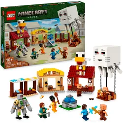 LEGO® Konstruktionsspielsteine »Angriff des Ghast-Ballons (21273), LEGO® Minecraft«, (555 St.), Made in Europe LEGO® bunt