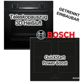 Bosch Backofen Hydrolyse + Induktionskochfeld autark 60 cm