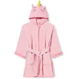 Playshoes Unisex Kinder Frottee-bademantel Morgenmantel, Einhorn, 86-92 EU
