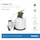 BESTWAY Flowclear Sandfilteranlage 11.355 l/h  500 W