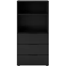FMD Schubladenkommode 49,7 x 102,8 x 31,5 cm Schwarz