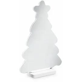IDENA LED Infinity Mirror Weihnachtsbaum, 13x5,5x22cm batteriebetrieben