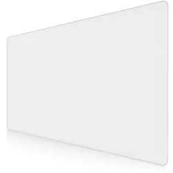 Titanwolf Gaming Mauspad, XXXL Speed Mousepad 1200 x 600 mm, Geschwindigkeit & Präzision, weiß