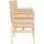 vidaXL Gartenbank 67 x 58 x 89 cm Braun