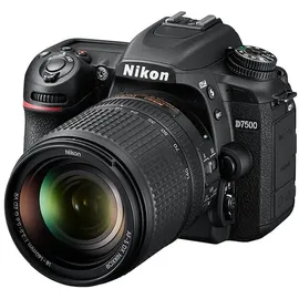 Nikon D7500 + AF-S DX NIKKOR 18-140 VR SLR-Kamera-Set 20,9 MP CMOS 5568 x 3712 Pixel Schwarz - Schwarz