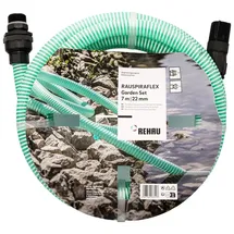 rehau industries se & co. kg Gartenpumpe Schlauch Set 7 m 22 mm grün