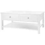moebel-dich-auf moebel dich auf Couchtisch, Weiß, Holz, 102x45x68 cm, Wohnzimmer, Wohnzimmertische, Couchtische