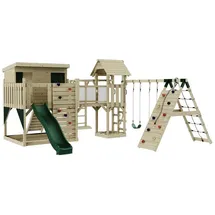 OUTDOORTOYS Spielturm Malin Dunkelgrün