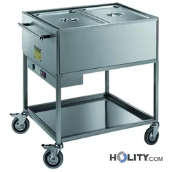 Thermowagen fur Verteilung von Mahlzeiten h31403