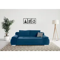 INOSIGN Schlafsofa Pumo, mit Boxspring-Aufbau, Bettfunktion und Bettkasten, inklusive Federkern grün