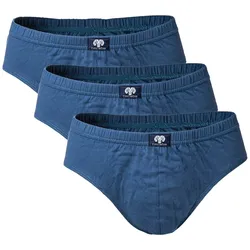 CECEBA Herren Slips, Vorteilspack - Sport Slip, Basic, Baumwolle, M-8XL, einfarbig Blau 6XL 9er Pack (3x3P)