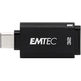 Emtec Clé USB 3.2 Type C D400-32Go (Noir)