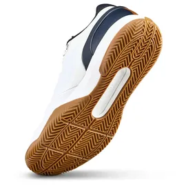 Wilson Rush Pro 5 Sandplatzschuhe - White / Navy Blazer / Gum1A - EU 42 2/3