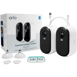 Arlo Essential 2 2K Outdoor Kamera 2er Set