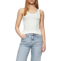 QS Ripptop mit Spitze am Ausschitt - XL