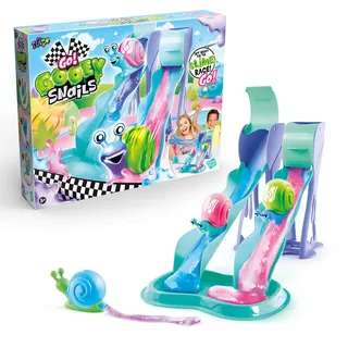 Canal Toys Gooey Snails Race Set Go Slime Schnecke – Schneckenrennen auf Schleimrutsche – SSC 267, grün