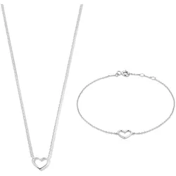 Isabel Bernard Geschenkset Isabel Bernard Cadeau d'Isabel - 585 weißgold Schmuck-Set   Damen 