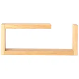 jan kurtz Wandregal 41,5 x 16,5 x 9 cm Beige