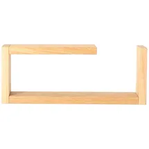 jan kurtz Wandregal 41,5 x 16,5 x 9 cm Beige