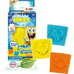 Craze INKEE SpongeBob Badebombe für Kinder 3x15 g
