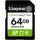 Kingston Canvas Select Plus SD 64GB SDXC Gen3 100MB/s C10 UHS-I U1 V10