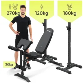 Zipro Superset Hantelbank Schwarz