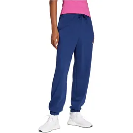 adidas Essentials Linear French Terry Cuffed Joggers Dark Blue / White XS