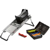 De Buyer Mandoline Revolution Master Gemüsehobel 6-tlg. Grau