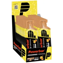 PowerBar PowerGel Original (Kohlenhydrat-Gel) Tropische Früchte 24x41g Box
