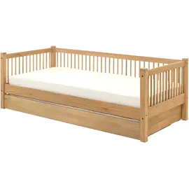 Home Affaire Einzelbett Forrest 90 x 200 cm braun