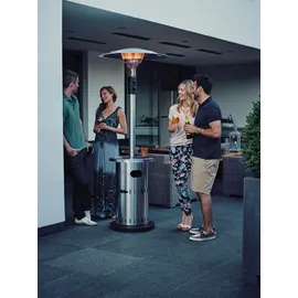 Enders Terrassenheizer Solid Eco Green mit großer Tischablage