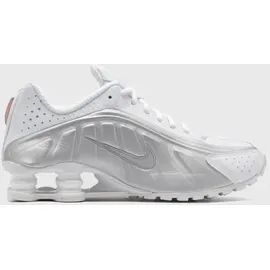 Nike Shox R4 Damen White/Metallic Silver/Max Orange/White 36,5