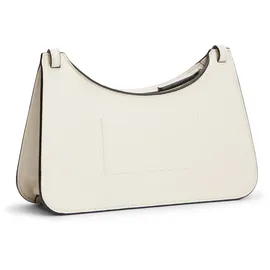 Tommy Hilfiger TH Modern Crossover Umhängetasche Kunstleder Beige/Weiß