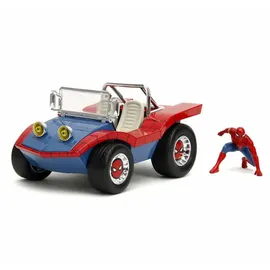 Jada Spider-Man Buggy 1:24 mit Figur - Multicolor