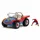 Jada Spider-Man Buggy 1:24 mit Figur - Multicolor