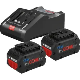 Bosch Professional Set ProCore 18V Li-Ion 2 x 8,0 Ah