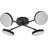 LEDVANCE Decor Spot Moon 4Spot Cross 21W 830 Schwarz